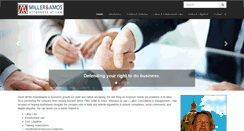 Desktop Screenshot of karenmillerlaborlaw.com